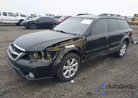 2008 Subaru Outback 2.5I/2.5I L.l. Bean Edition from USA, damaged, VIN 4S4BP61C687335858